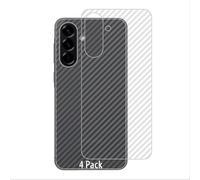 GIOPUEY Protector Trasero Compatible con Samsung Galaxy A56, [4 Piezas] 0.1mm Suave Ultrafina Back Protector Flim [Antideslizante] [Huella Digital Anti]