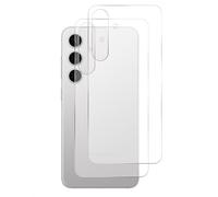 GIOPUEY Protector Trasero Compatible con Samsung Galaxy S25 Plus, Textura Mate TPU Suave Delgado Samsung Galaxy S25 Plus Protector de Pantalla Trasera - Translucent 2 Pack
