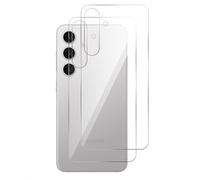 GIOPUEY Protector Trasero Compatible con Samsung Galaxy S25 Plus, TPU Suave Delgado Samsung Galaxy S25 Plus Protector de Pantalla Trasera - Clear 2 Pack