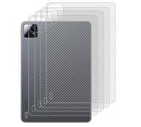 GIOPUEY Protector Trasero Compatible con Xiaomi Pad 6S Pro 12.4, [4 Piezas] 0.1mm Suave Ultrafina Back Protector Flim [Antideslizante] [Huella Digital Anti]