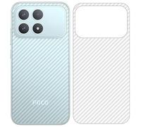 GIOPUEY Protector Trasero Compatible con Xiaomi Poco F8 Pro, [4 Piezas] 0.1mm Suave Ultrafina Back Protector Flim [Antideslizante] [Huella Digital Anti]