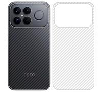 GIOPUEY Protector Trasero Compatible con Xiaomi Poco F8 Ultra, [4 Piezas] 0.1mm Suave Ultrafina Back Protector Flim [Antideslizante] [Huella Digital Anti]