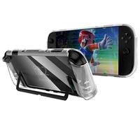 GIOPUEY Transparente Funda Compatible con Nintendo Switch 2, Ultradelgado TPU Case Cover, Anti-caída, Portátil - Transparente