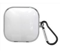 GIOPUEY Transparente Funda Compatible con Realme Buds Air 7/Air 7 Pro, Ultradelgado TPU Case Cover, Anti-caída, Portátil - Transparente