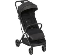 Giordani G-Touch Cochecito Ligero 6.9 kg, Cierre Automático One-Touch, de 0 Meses a 22 kg, Asiento Acolchado, Ruedas con Suspensión y Detalles de Ecocuero, Compacto y Ahorra Espacio, Negro