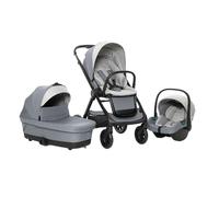 Giordani Trio Sistema Modular G-Comfort,Cochecito Cierre Automático Cara a la Madre/Cara a la Marcha 0-22kg,Capazo y Silla de Coche con Botones Memory, Ruedas con Amortiguación y Hebilla Magnética