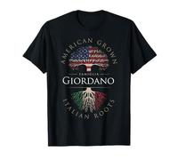 Giordano - Bandera italiana de raíz italiana cultivada en Estados Unidos Camiseta