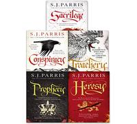 Giordano Bruno Thriller Series Libros 1-5 de SJ Parris (Traición, Herejía, Profecía, Sacrilegio, Conspiración)