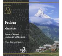 Giordano : Fedora. Tebaldi, di Stefano, Sereni, Basile.