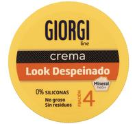 Giorgi Line - Crema Look Despeinado para un Look Depeinado, Textura y Movimiento, Acabado Natural, Flexible y Duradero, Fijación 4 Ultra- Fuerte - 125 ml