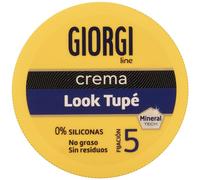 Giorgi Line - Crema Look Tupé para un Tupé con Volumen, Textura y Movimiento, Acabado Natural, Flexible y Duradero, Fijación 5 Xtrema - 125 ml
