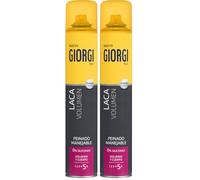 Giorgi Line - Laca Volumen con Fijación 5 Profesional - Peinado Manejable y Acabado Natural - Aporta Cuerpo y Densidad sin Acartonar - Sin Siliconas ni Residuos - Cabello con Más Volumen - 300 ml