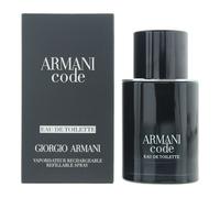 Armani Perfumes masculinos Code Homme Eau de Toilette Spray - Rellenable 50 ml