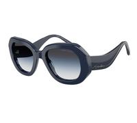 Giorgio Armani Donna AR8248 63417X Occhiali da sole Acetato Blu Grigio Squadrata Normale Sfumato