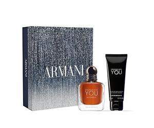 GIORGIO ARMANI Emporio Armani Stronger With You Intensely Set (Eau de Parfum 50ml + Shower Gel 75ml)