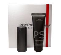 Giorgio Armani "he Set de regalo para hombres Eau de Toilette 30 ml Spray 75 ml Gel de ducha, 2 unidades