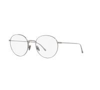 Giorgio Armani Hombre AR5095 3010 Monturas ópticas Metal Gris Transparente Redonda Normal