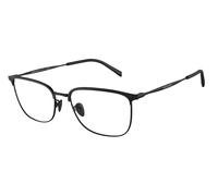 Giorgio Armani Hombre AR5143 3001 Monturas ópticas Acero Negro Transparente Cuadrada Normal