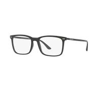 Giorgio Armani Hombre AR7122 5042 Monturas ópticas Nylon Negro Transparente Cuadrada Normal