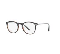 Giorgio Armani Hombre AR7125 5570 MATTE GREY HORN Monturas ópticas Acetato Gris Transparente Pantos Normal