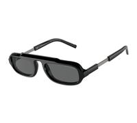 Giorgio Armani Hombre AR8203 587587 Gafas de sol Acetato Negro Gris Cuadrada Normal