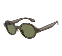 Giorgio Armani Hombre AR8205 60612A Gafas de sol Acetato Verde Verde Redonda Normal