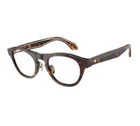 Giorgio Armani Hombre AR8225 50261W Gafas de sol Acetato Tortuga Transparente Redonda Normal