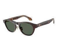 Giorgio Armani Hombre AR8225 502671 Gafas de sol Acetato Tortuga Verde Redonda Normal