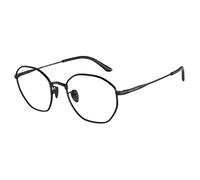 Giorgio Armani Hombre Giorgio Armani AR5139 3001 Monturas ópticas Metal Negro Transparente Cuadrada Normal