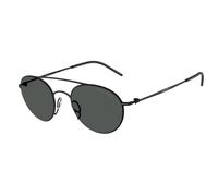 Giorgio Armani Hombre Giorgio Armani AR6169 300187 Gafas de sol Metal Negro Gris Redonda Normal