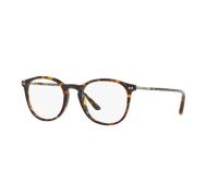 Giorgio Armani Hombre AR7125 5026 DARK HAVANA Monturas ópticas Acetato Marrón Transparente Pantos Normal