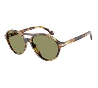 Giorgio Armani Hombre Giorgio Armani AR8236U 623214 Gafas de sol Acetato Tortuga Verde Redonda Normal