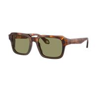 Giorgio Armani Hombre Sunglass AR8194U - Color del Marco: Habana rojo/verde oliva opalino, Color de la Lente: Verde