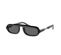Giorgio Armani Hombre Sunglass AR8203 - Color del Marco: Negro, Color de la Lente: Gris Oscuro
