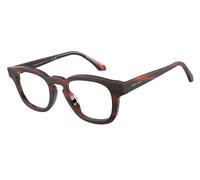 Giorgio Armani Unisex Giorgio Armani AR7291U 6392 Monturas ópticas Acetato Rojo Transparente Pillow Normal