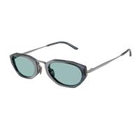 Giorgio Armani Uomo AR8242 630380 Occhiali da sole Acetato Grigio Blu Geometrica Normale