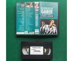 GIORGIO GABER - IL TEATRO CANZONE da Storie Del Signor G (VHS)