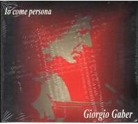 GIORGIO GABER - Io Come Persona