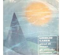 Giorgio Gaber - Pieni Di Sonno / Gli Anni Che Verranno [Vinilo 7 pulgadas - 45 rpm]