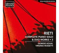 Giorgio Koukl, piano - Virginia Rossetti - Complete Piano Solo & Duo Works (Volume 3)