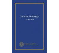 Giornale di filologia romanza (v.4)