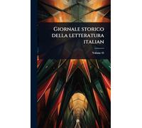 Giornale storico della letteratura italian