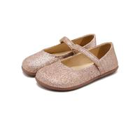 GIOSEPPO - Bailarina bebé | Máximo Confort, Piso flexíble |Bailarina de Vestir para bebé niña LEMPSTER | Primeros Pasos | Baby Talla 25 Oro Rosado