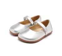 GIOSEPPO - Bailarina bebé | Máximo Confort, Piso flexíble |Bailarina de Vestir para bebé niña LEMPSTER | Primeros Pasos | Baby Talla 24 Plata