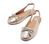 GIOSEPPO Coon, Zapatos Planos Mary Jane, Platino, 38 EU