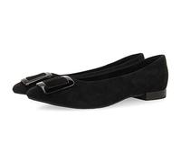 GIOSEPPO Bailarinas Color Cuero de Piel con Detalle de Hebilla en Charol para Mujer ballstad