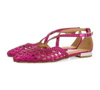GIOSEPPO Bailarinas DE Piel Color Fucsia con Trenzados para Mujer LESKOVIC