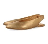 GIOSEPPO Bailarinas DESTALONADAS DE Piel Color Bronce para Mujer