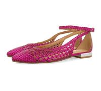 GIOSEPPO Bailarinas Fucsia Trenzadas DE Punta Fina para Mujer DELL
