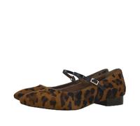 GIOSEPPO Bailarinas Merceditas Piel Estampado Leopardo BONYHAD